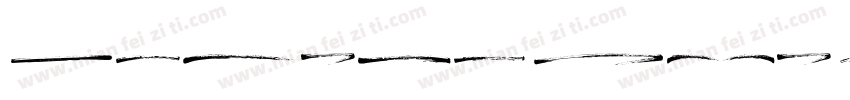 Amithen Brush Font字体转换